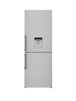 Beko Cfp1675Ds 60Cm Frost Free Combi Fridge Freezer - Silver